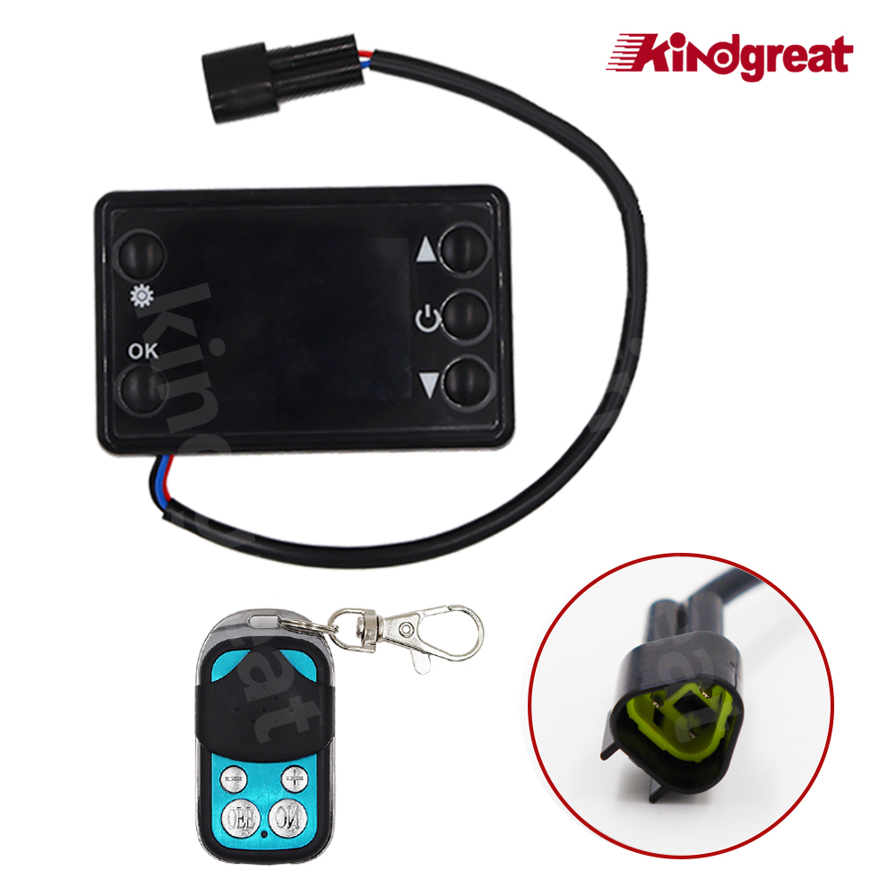 Parking Heater Remote Control Kit - Đa Năng 12V/24V LCD Màn Hình