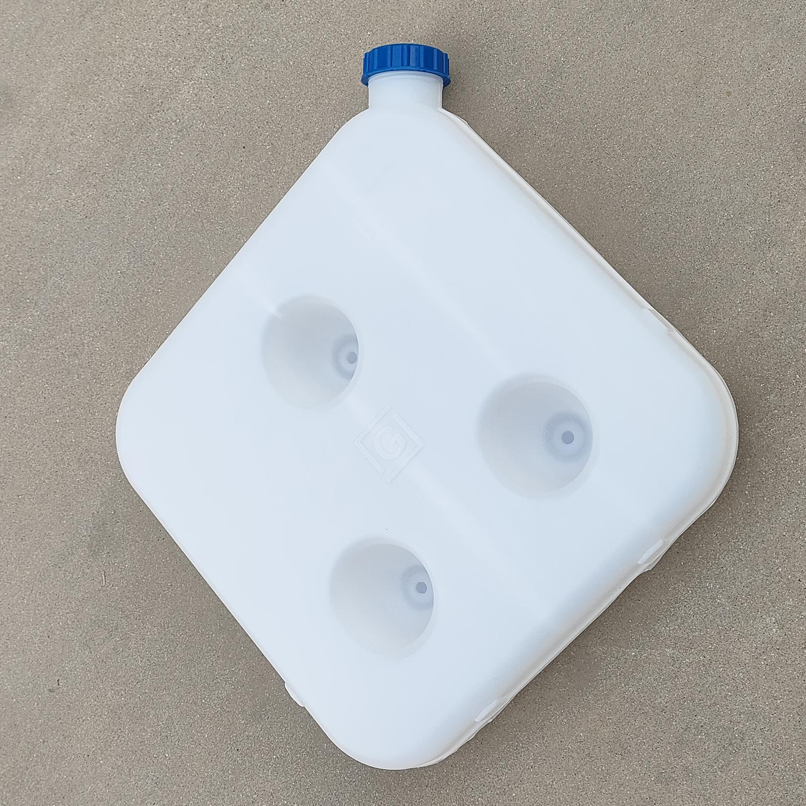 Diesel Heater Fuel Tank 10L - 10L White Plastic Fuel Tank Durable