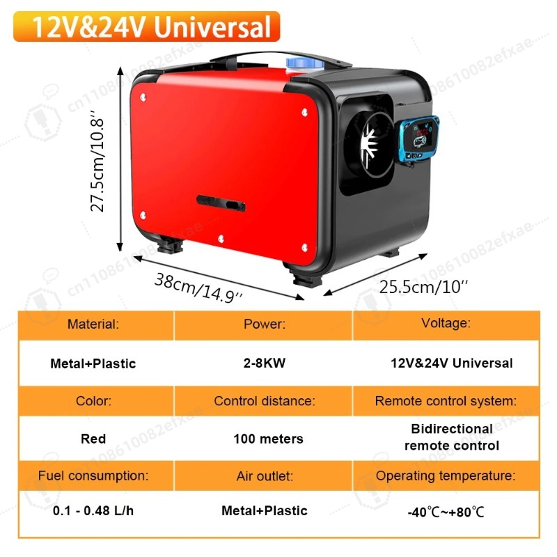 Diesel Air Heater Lcd Controller - Universal 12V 24V Diesel Air Parking