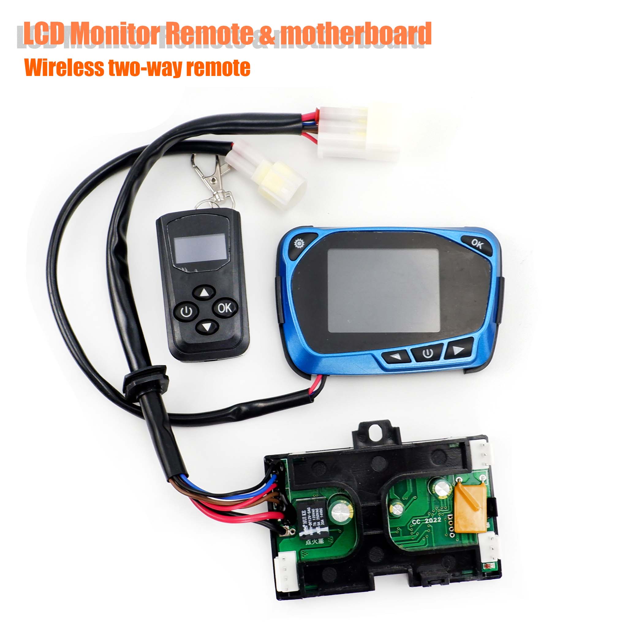 Diesel Air Heater Lcd Controller - 12V Air Diesel Nóng Màn Hình