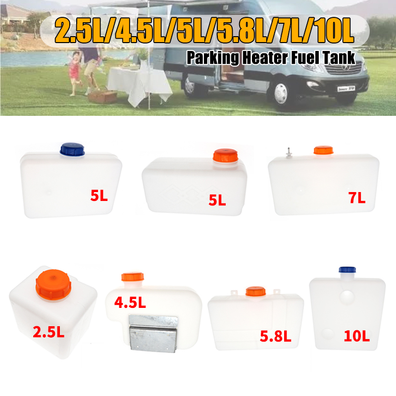 Diesel Heater Fuel Tank 10L - 2.5L/4.5L/5L/7L/10L Fuel Oil Tank For Car