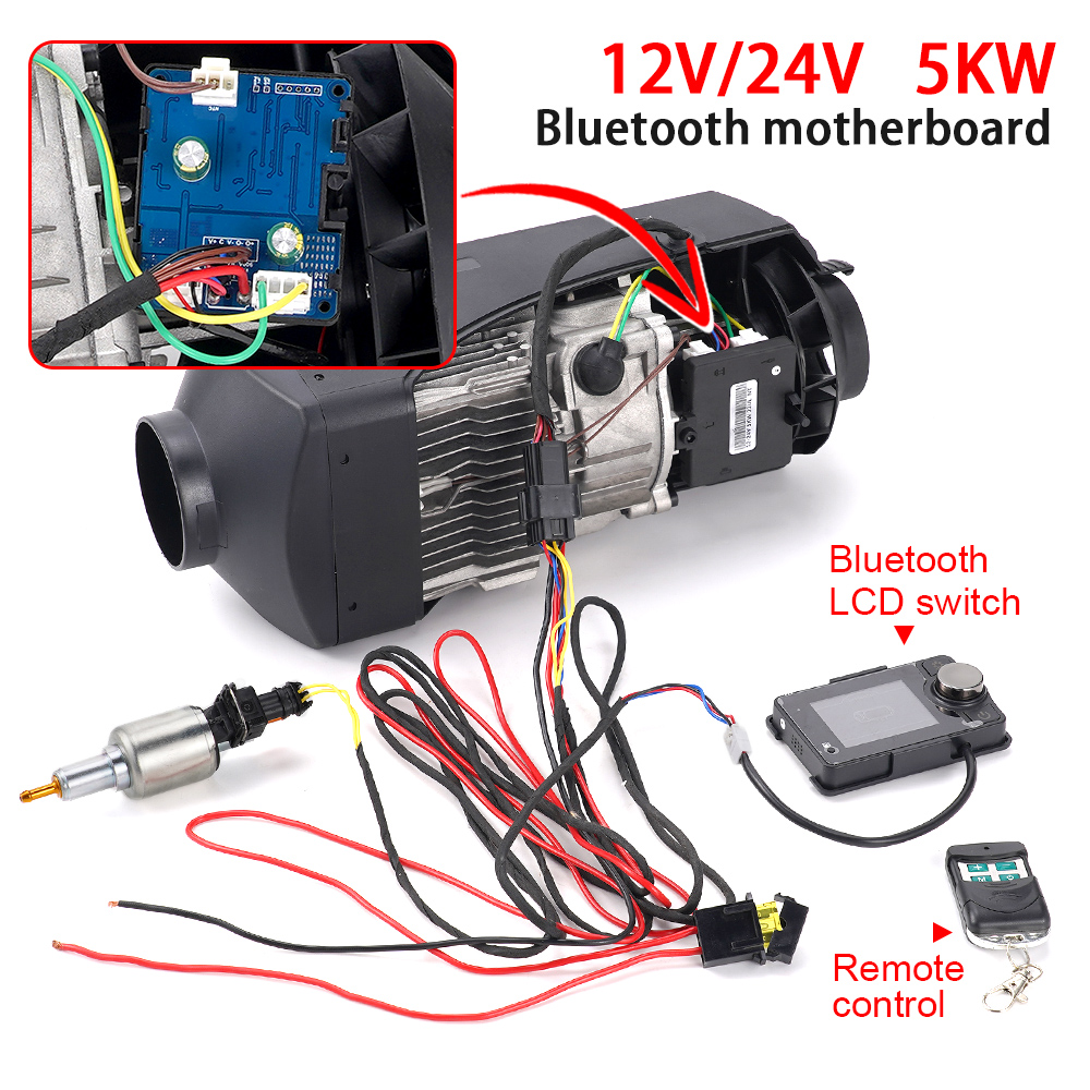 5KW Air Diesel Parking Heater  - đánh giá và giá Diesel Air Heater Lcd Controller