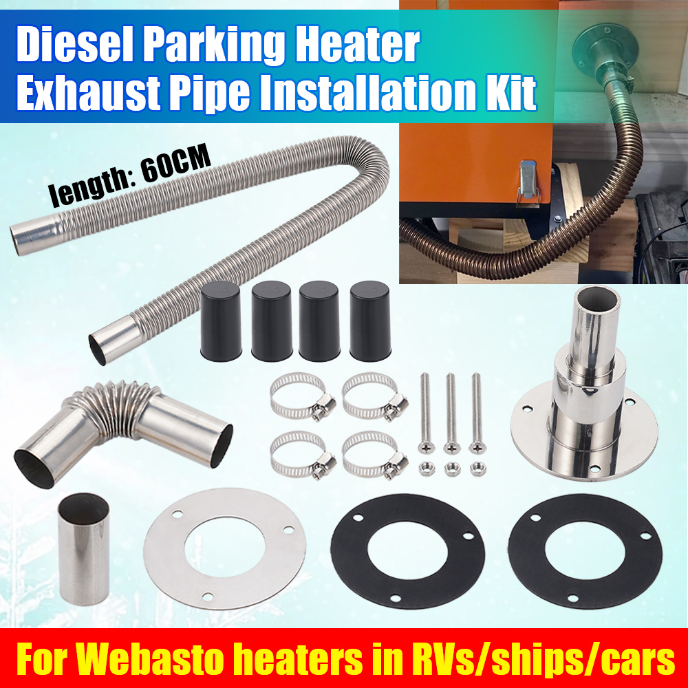 24mm Diesel Heater Exhaust Pip - đánh giá và giá Diesel Heater Ducting Kit