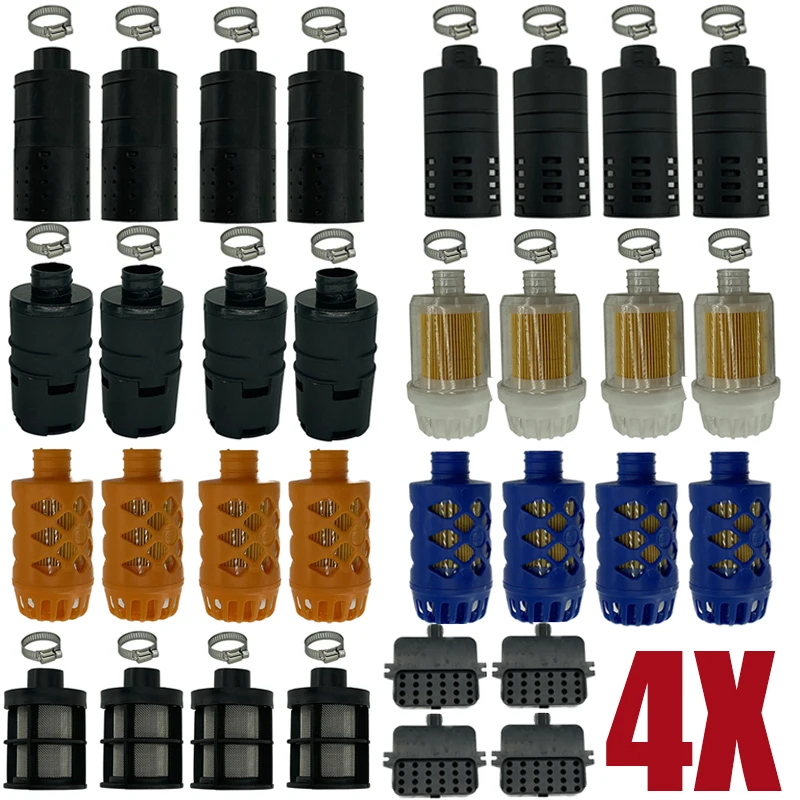 4X 25mm Car Auto Air Diesel Pa - đánh giá và giá Diesel Heater Silencer Muffler