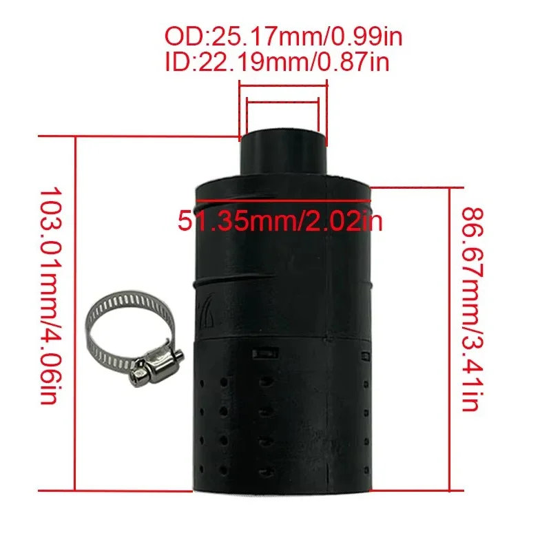 4X 25mm Car Auto Air Diesel Pa - đánh giá và giá Diesel Heater Silencer Muffler