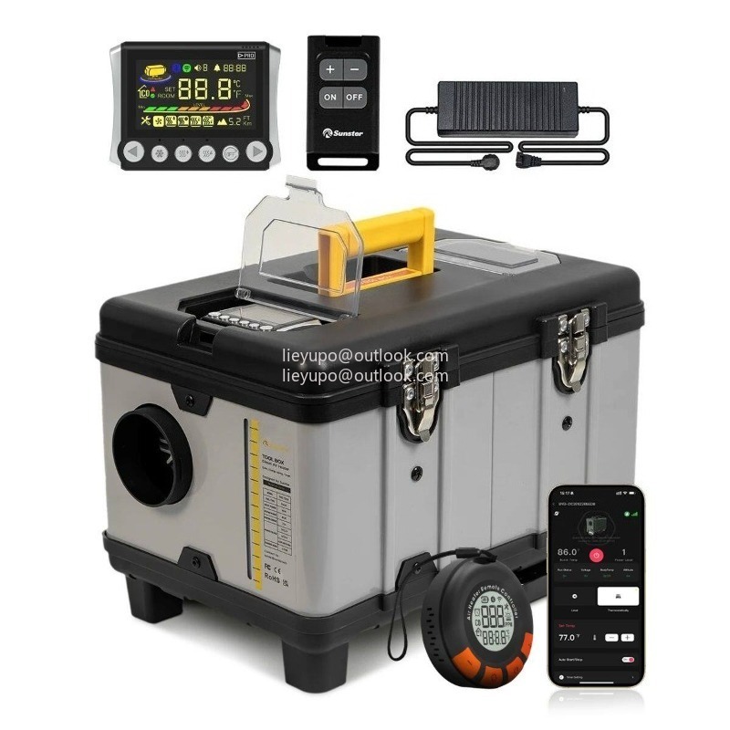 8KW Diesel Air Heater 12V/24V/ - đánh giá và giá Diesel Parking Heater 8Kw 24V