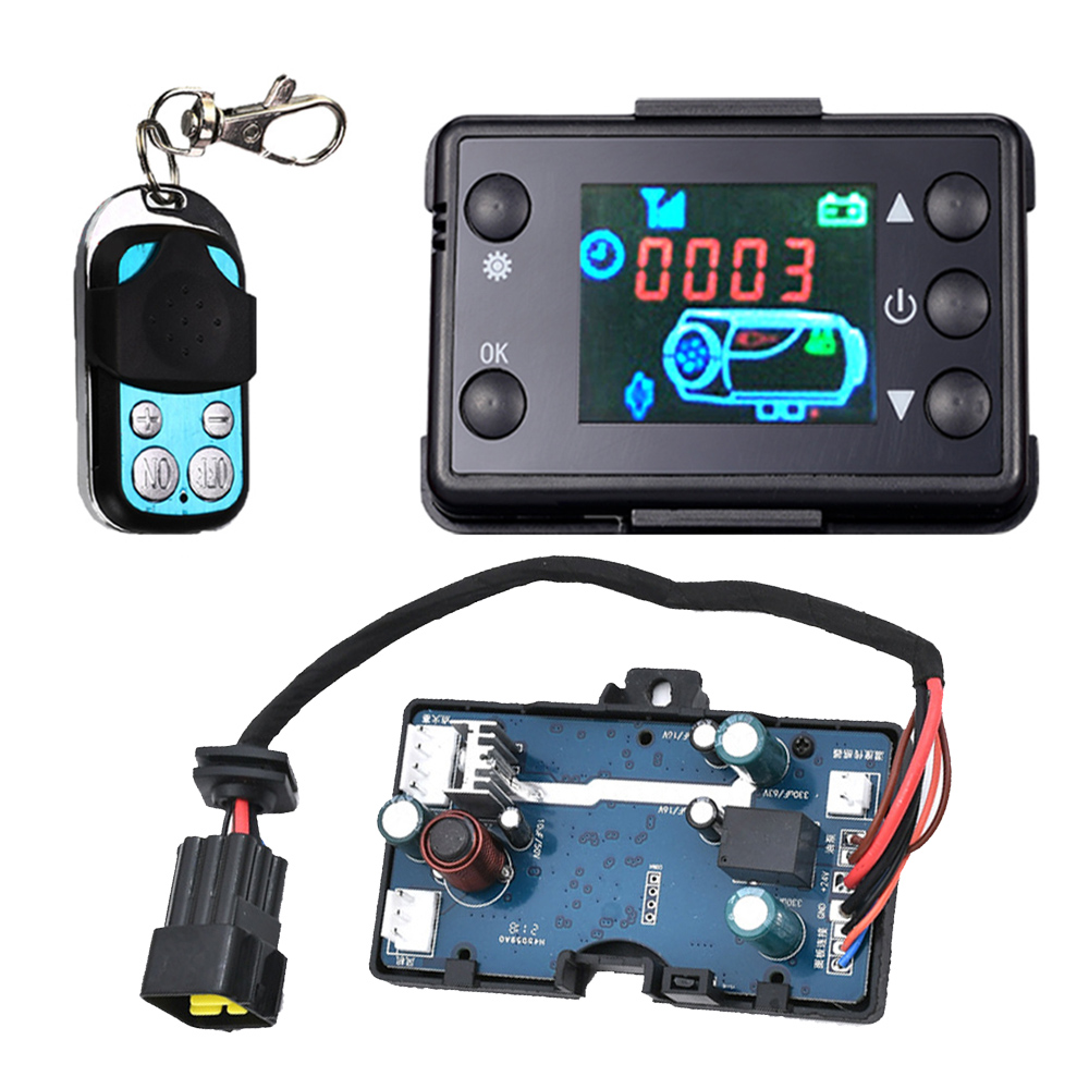 12V Car Air Parking Heater LCD - đánh giá và giá Parking Heater Remote Control Kit