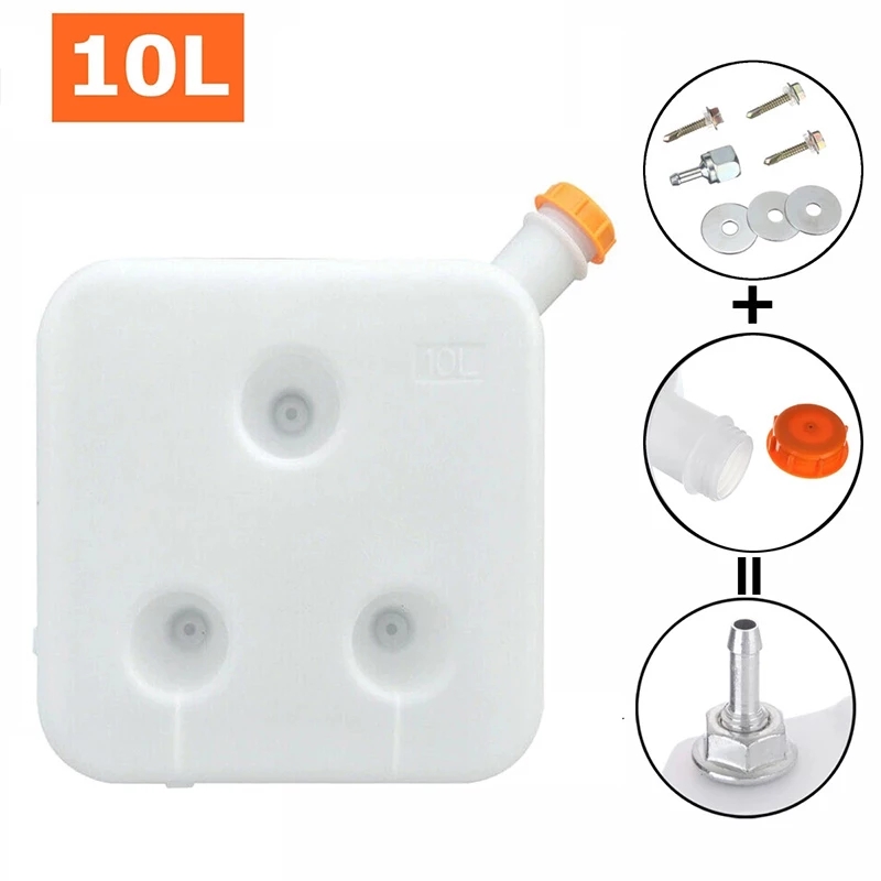 10L 3 Lỗ Nhựa Bình Nhiên Liệu  - đánh giá và giá Diesel Heater Fuel Tank 10L