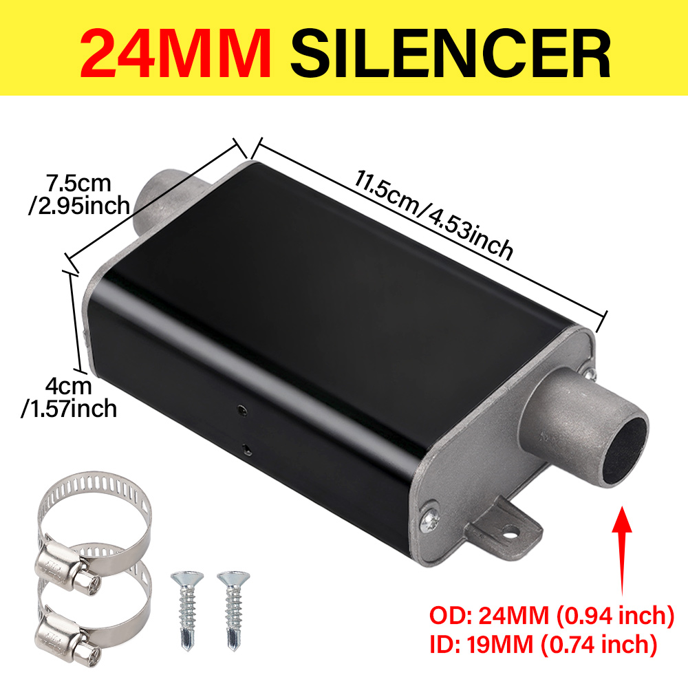 Exhaust Muffler Kit Aluminum A - đánh giá và giá Diesel Heater 8Kw Rv Camper