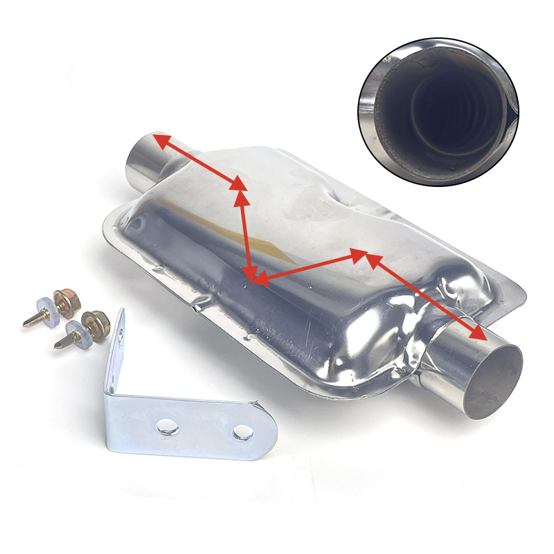 24mm Muffler Straight Pipe/S C - đánh giá và giá Diesel Heater Silencer Muffler
