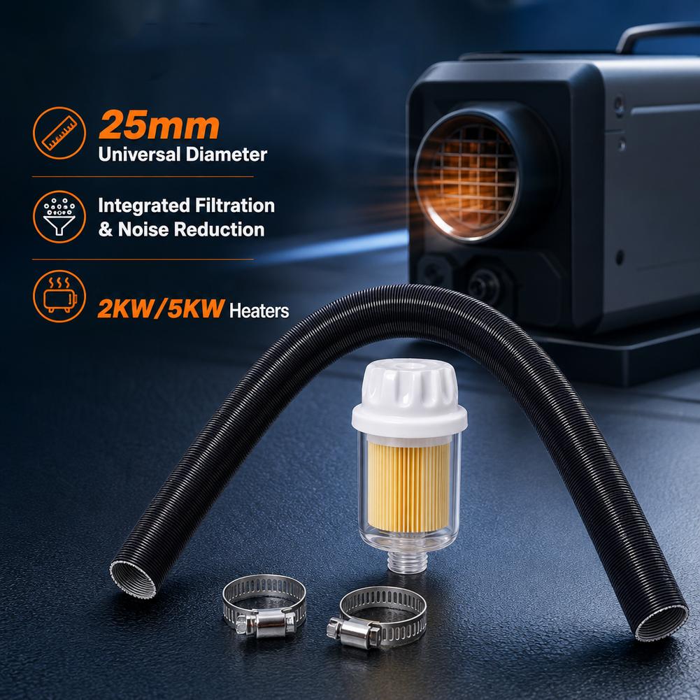 25mm Diesel Heater Air Intake  - đánh giá và giá Diesel Heater 2Kw