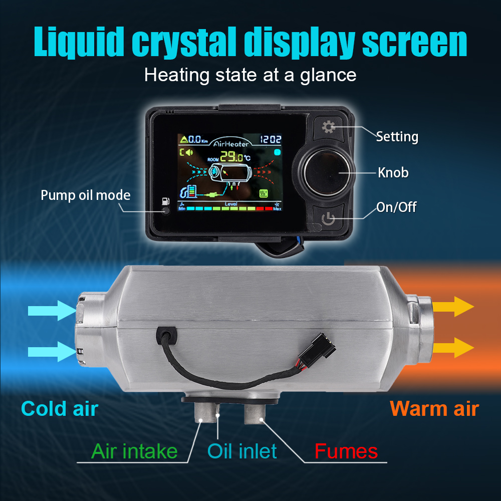 Diesel Air Parking Heater 2/5/ - đánh giá và giá Diesel Air Heater Lcd Controller
