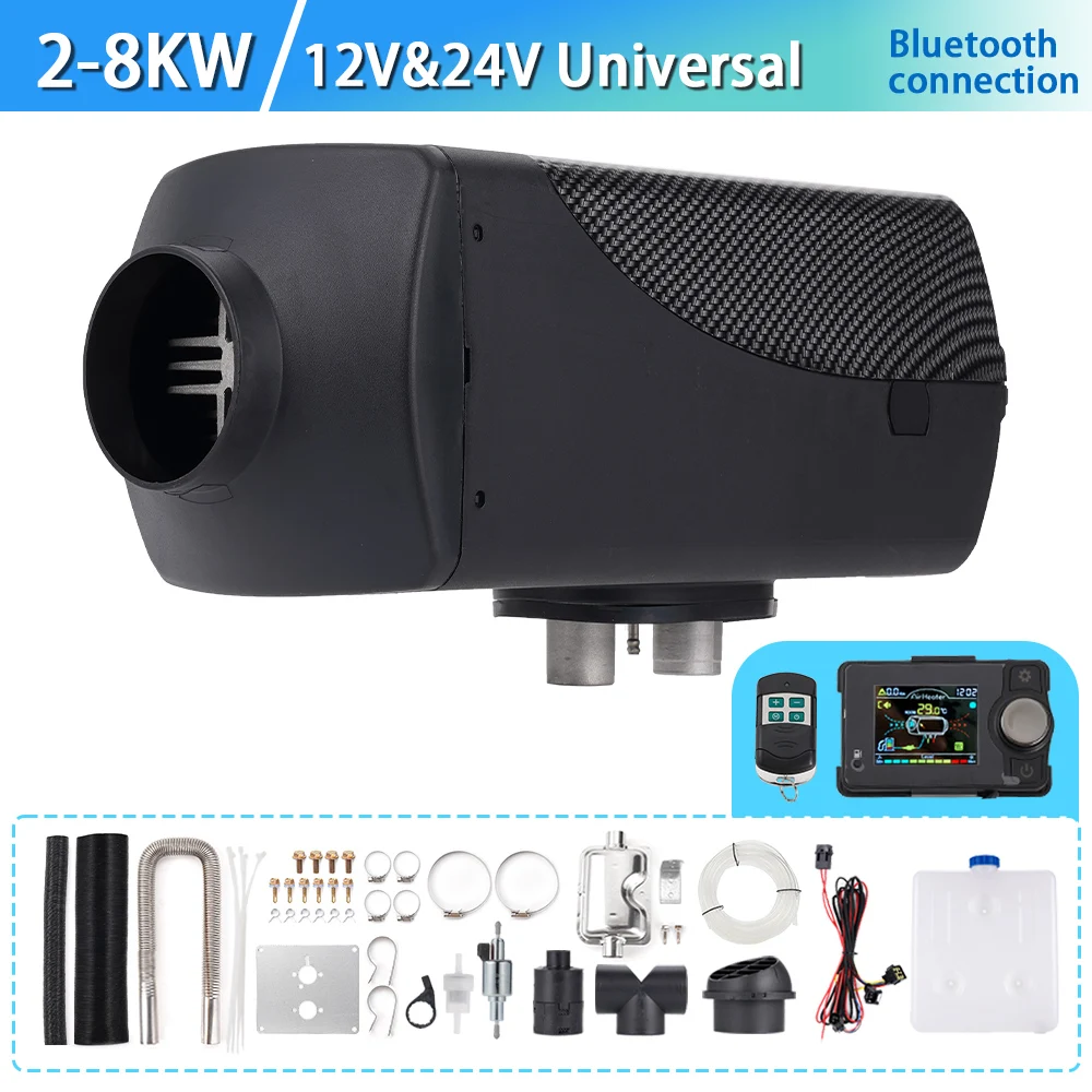 5KW Diesel Air Heater bluetoot - đánh giá và giá Air Diesel Heater 5Kw Bluetooth