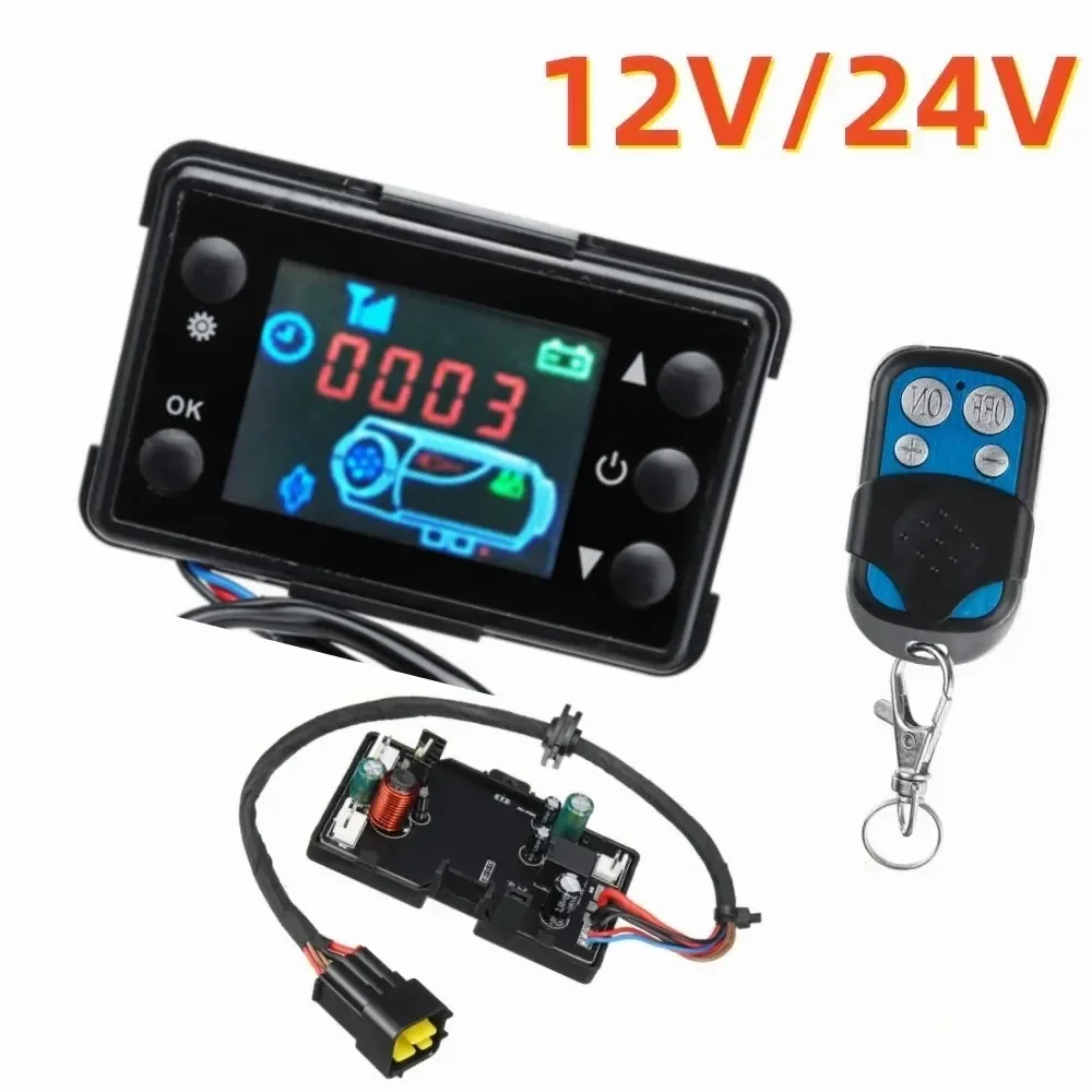 12V 24V 2KW 5KW 8KW Air Diesel - đánh giá và giá Diesel Air Heater Lcd Controller